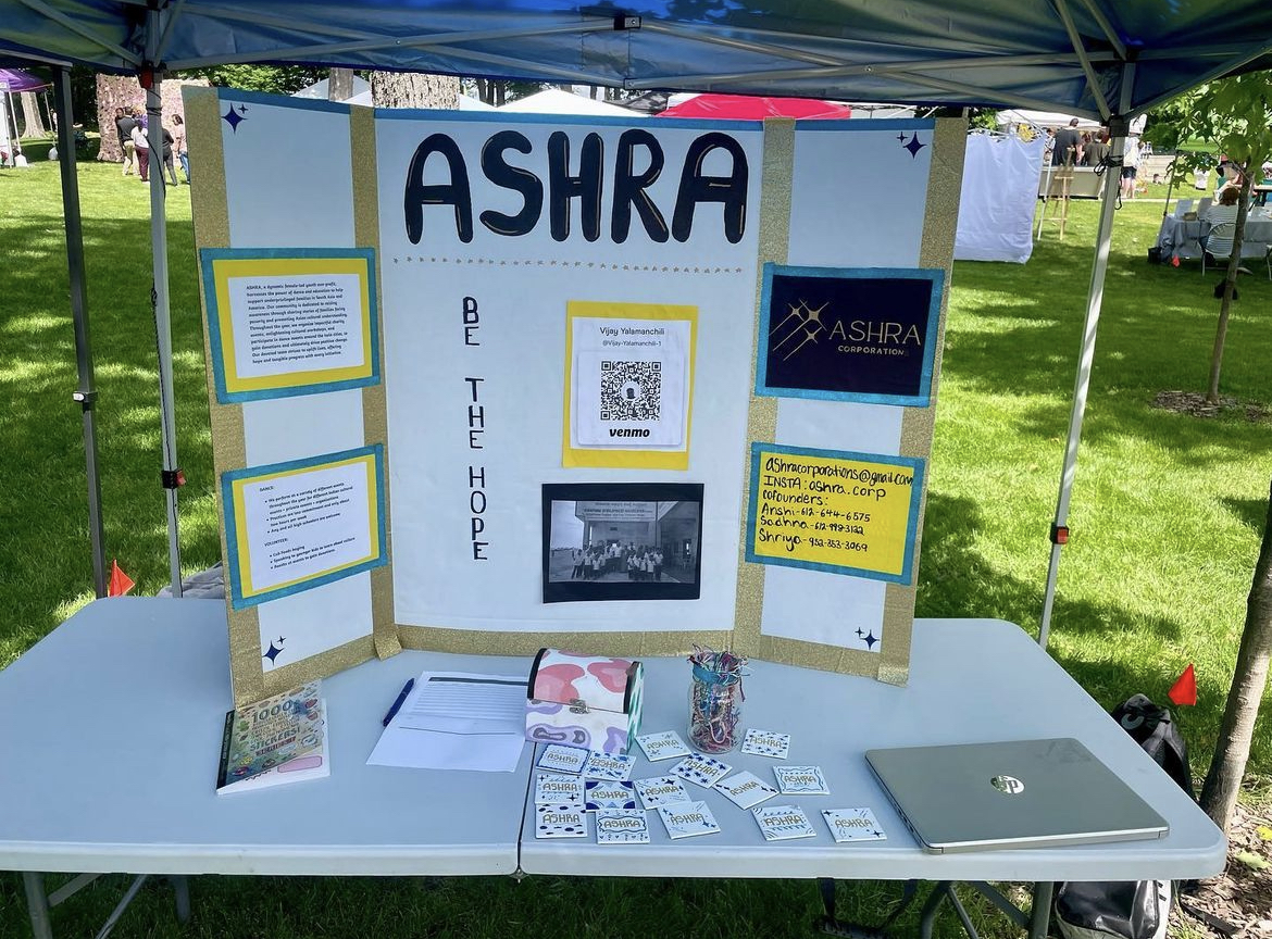 ASHRA had a successful booth at the Twin Cities Metro Asian Fair! While raising a substantial amount to donate, the founders were able to have amazing conversations with many individuals looking for a way to better our society. Thank you to the Indian Association of Minnesota for allowing us to spread awareness and joy!